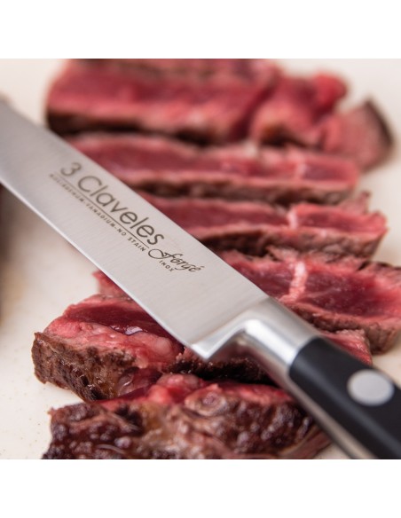 Couteau à Steak Forgé | 3 Claveles