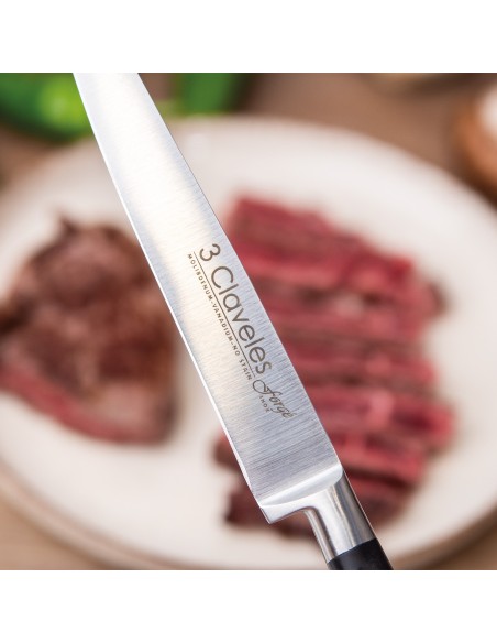 Couteau à Steak Forgé | 3 Claveles