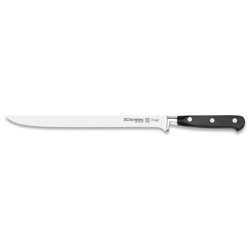 Couteau à Jambon Forgé | 3 Claveles