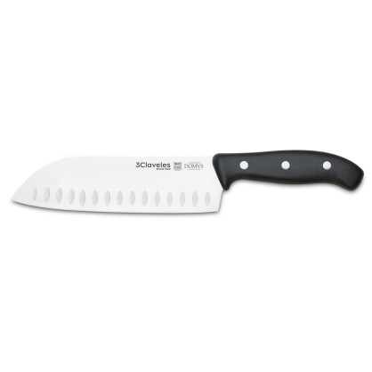 Domvs Hollow Edge Santoku Knife | 3 Claveles