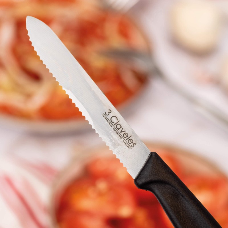 Cuchillo de mesa 10.5 cm | 3 Claveles