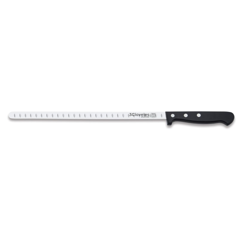 Pom Hollow Edge Slicing Knife with round tip