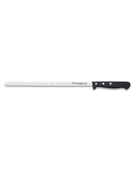 Pom Hollow Edge Slicing Knife with round tip