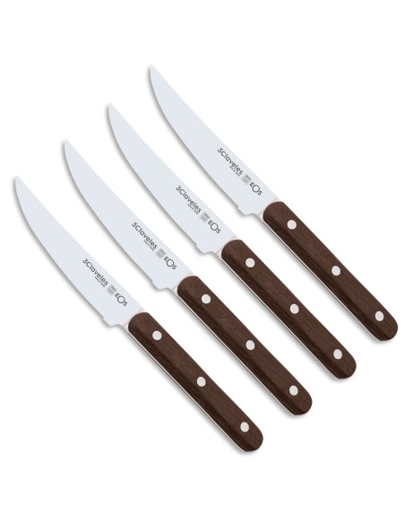 Set 4 Cuchillos Chuleteros Eos