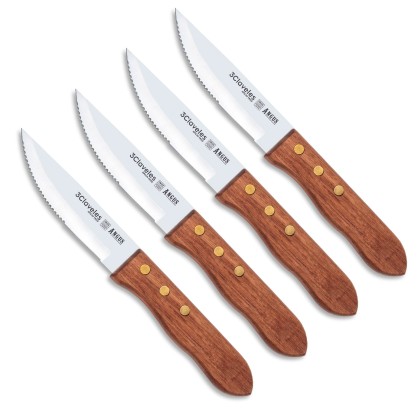 Set Angus 4 Steak Knife | 3 Claveles
