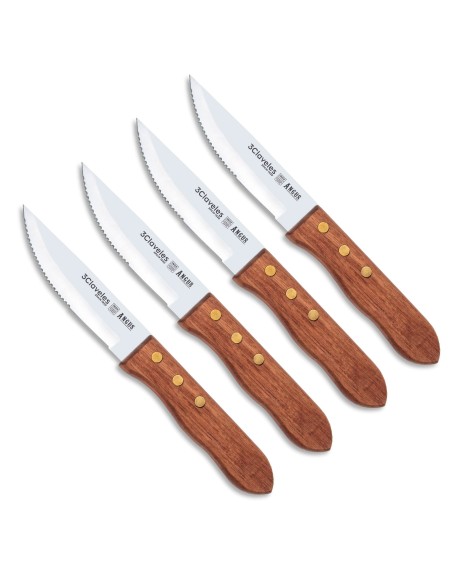 Set Angus 4 Steak Knife | 3 Claveles