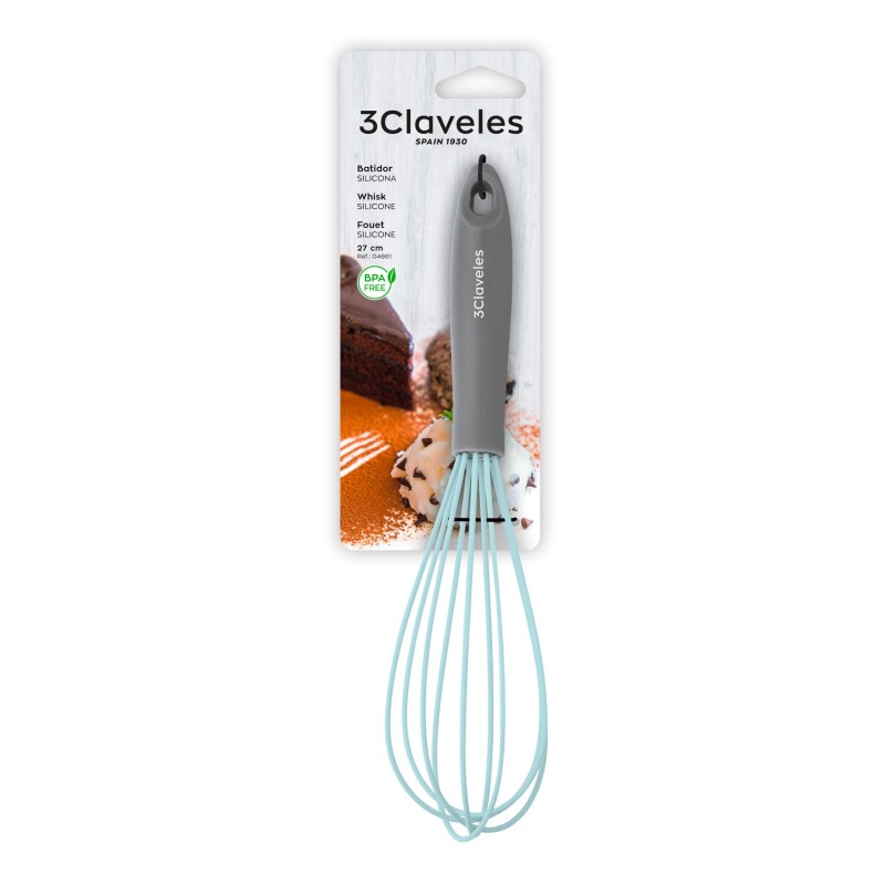 Fouet Silicone | 3 Claveles