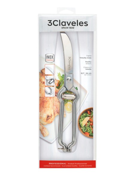 Tijera Trincha Aves | 3 Claveles