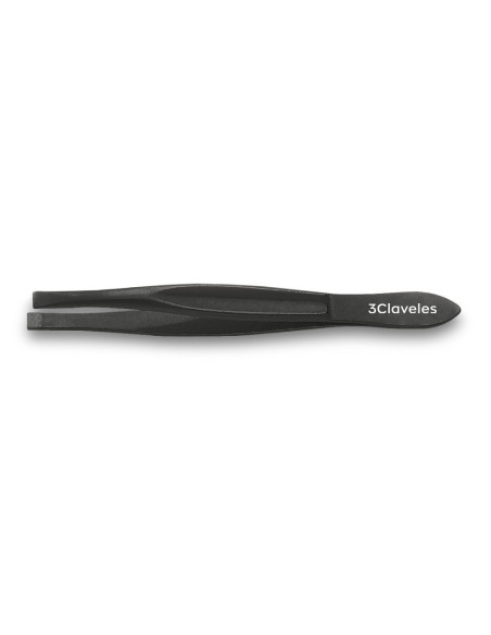 Straight Tweezer Black | 3 Claveles