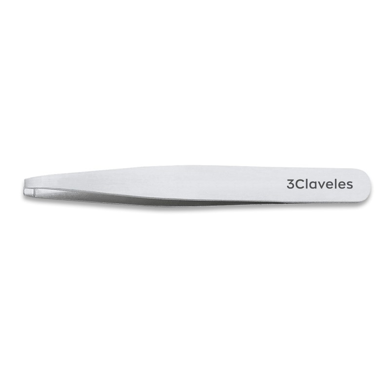 Pince à épiler Droite Inox | 3 Claveles