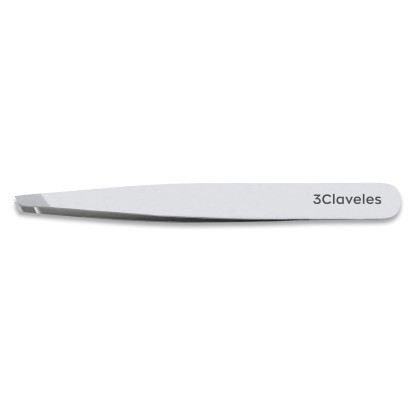 Pince à épiler Biais Inox | 3 Claveles