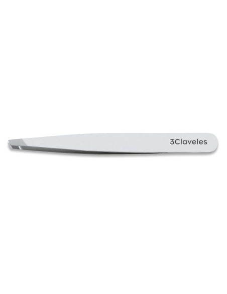 Slanted Tweezer Stainless Steel | 3 Claveles