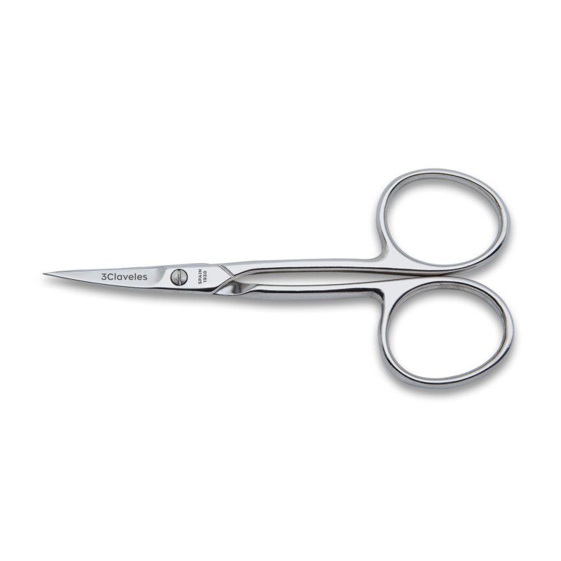 Curved Cuticle Scissors forged | 3 Claveles