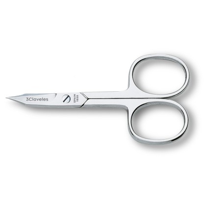 Curved Nails & Cuticle Scissors | 3 Claveles