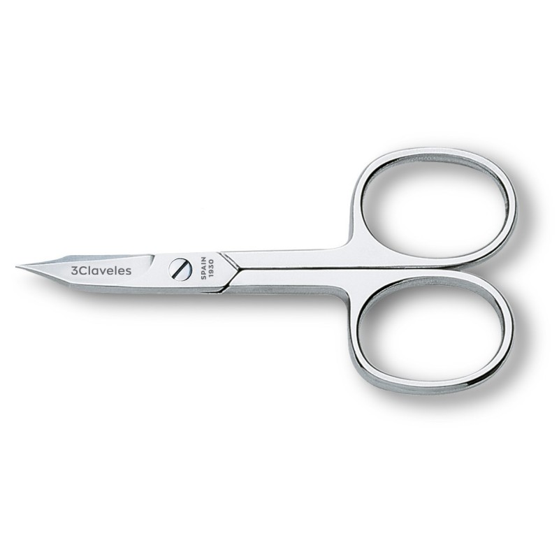 Curved Nails & Cuticle Scissors | 3 Claveles