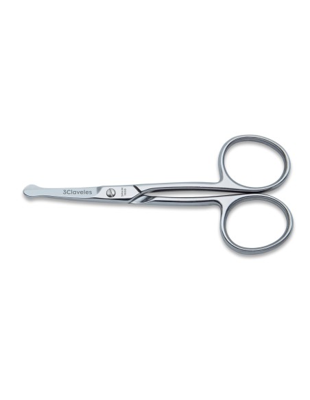 Ciseaux Bébé Courbe Inox | 3 Claveles