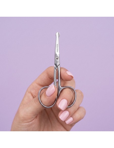 Stainless Steel Curved Baby Scissors forged | 3 Claveles