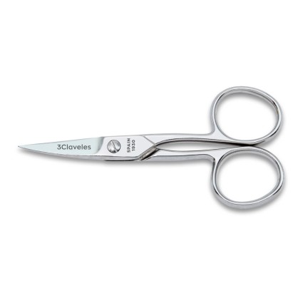 Curved Nail Scissors forged | 3 Claveles 2