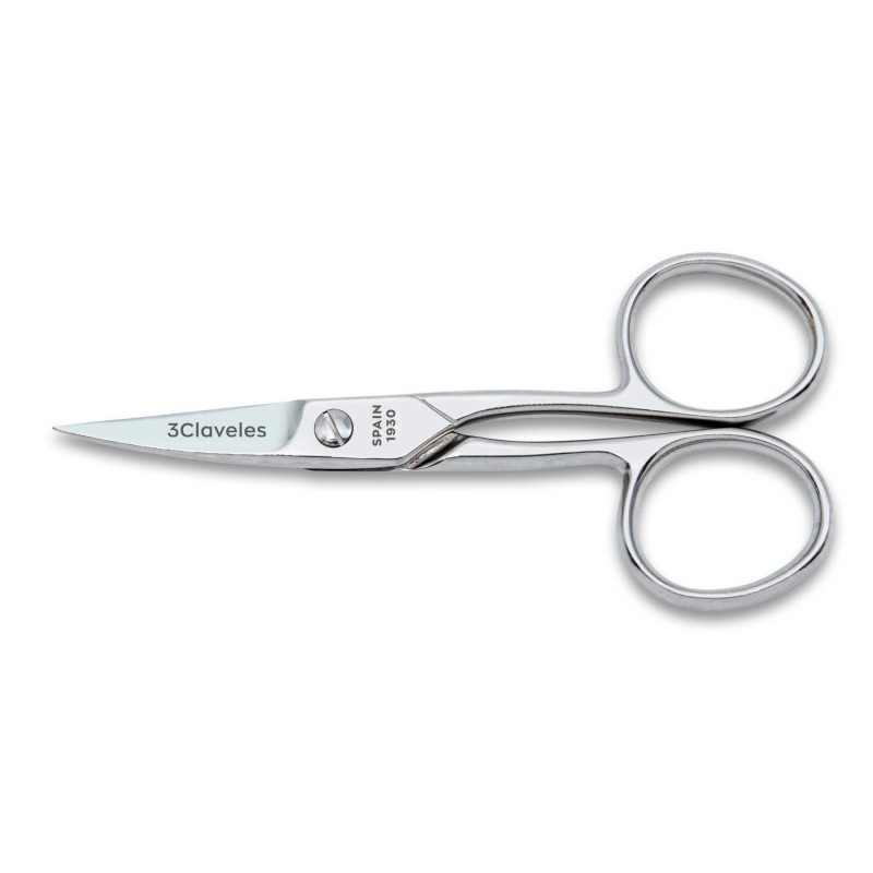 Curved Nail Scissors forged | 3 Claveles