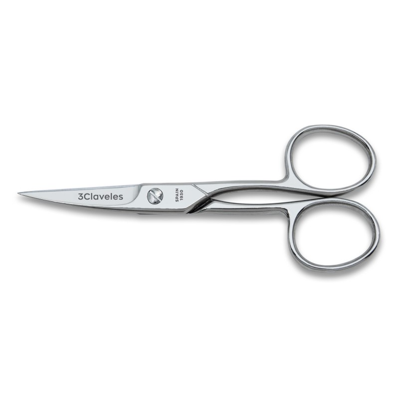 Curved Nail Scissors forged | 3 Claveles