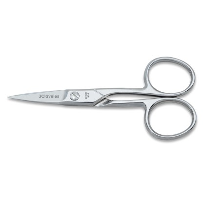 Straight Nail Scissors forged | 3 Claveles 2