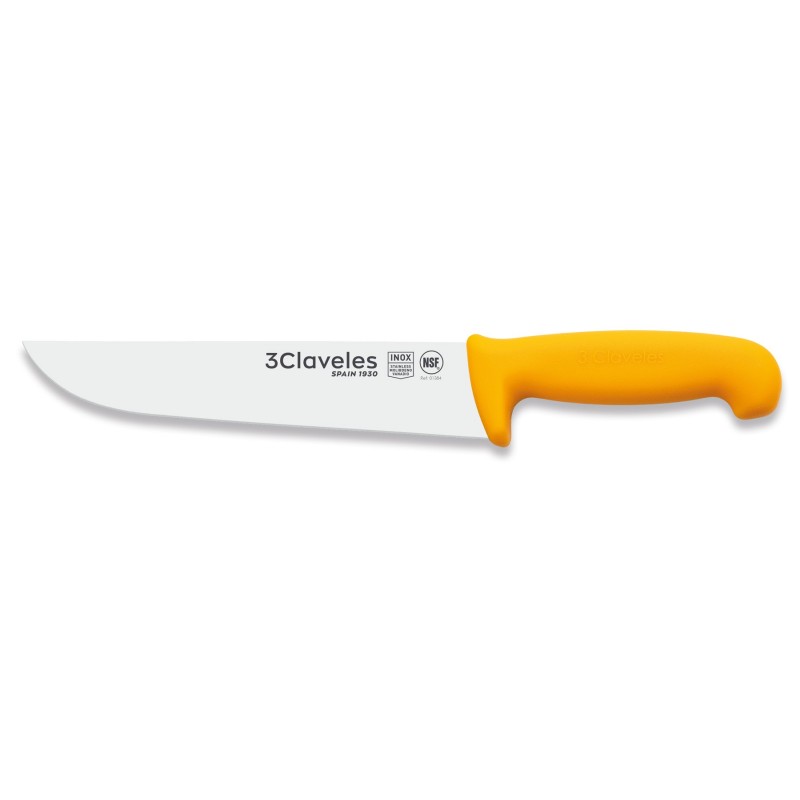 Cuchillo Carnicero amarillo