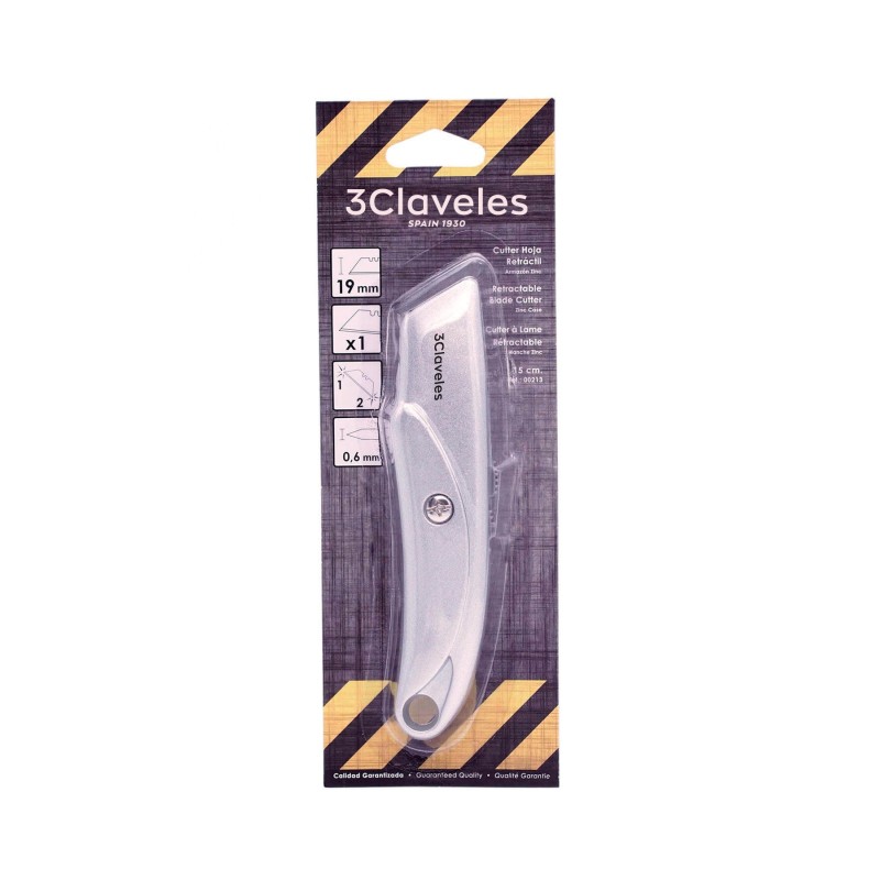 Retractable Blade Cutter | 3 Claveles