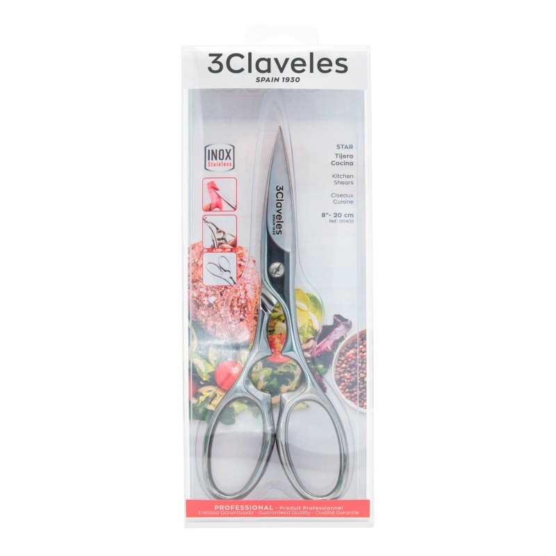 Ciseaux Cuisine Star | 3 Claveles