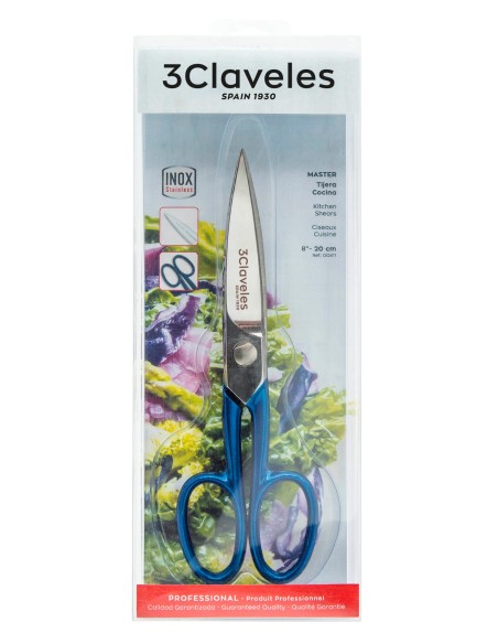 Tijera Cocina Master Azul