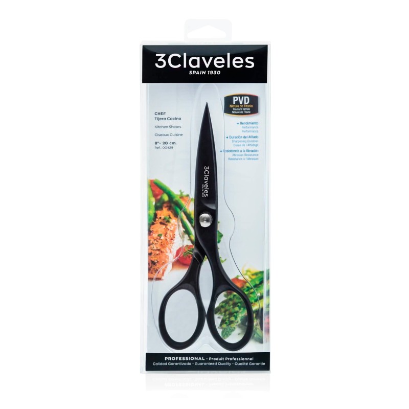 Ciseaux Cuisine Chef | 3 Claveles