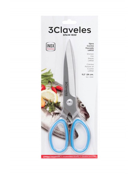 Ciseaux Cuisine - Poisson Large | 3 Claveles