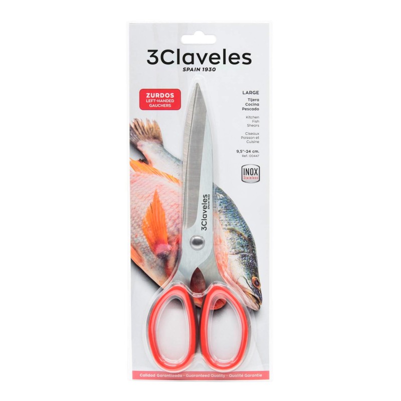 Left-Handed Large Kitchen - Fish Shears | 3 Claveles
