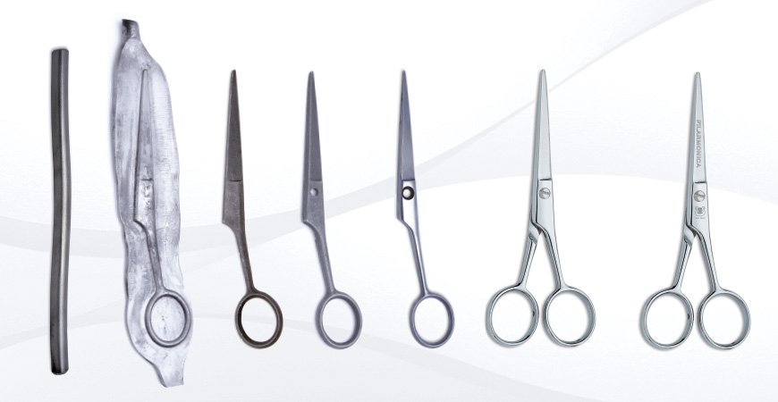 Manufacturing Process Hairdressing Scissors