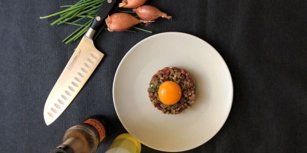 Tartar de salchichón