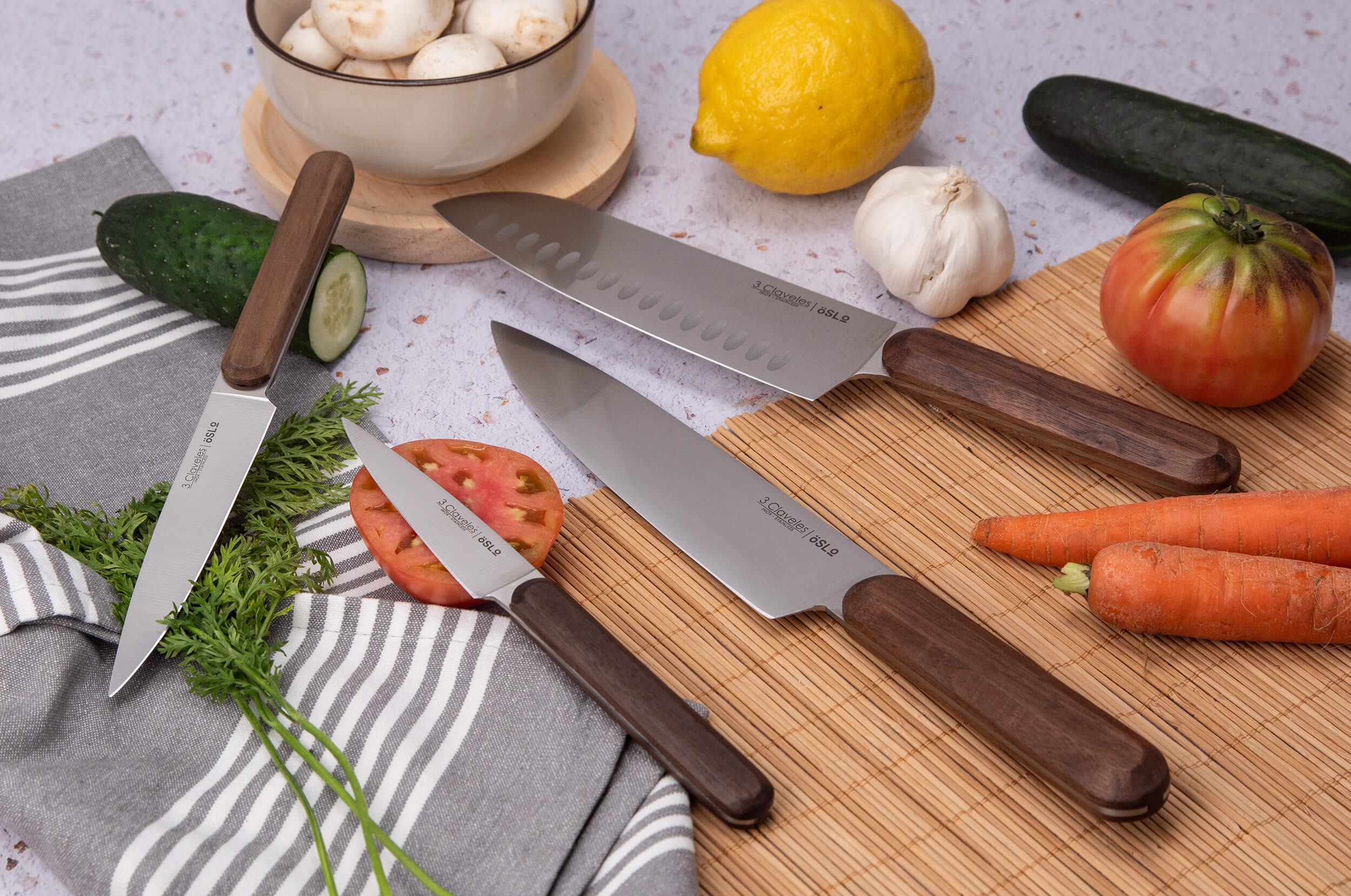 Cuchillos profesionales de cocina, las mejores opciones